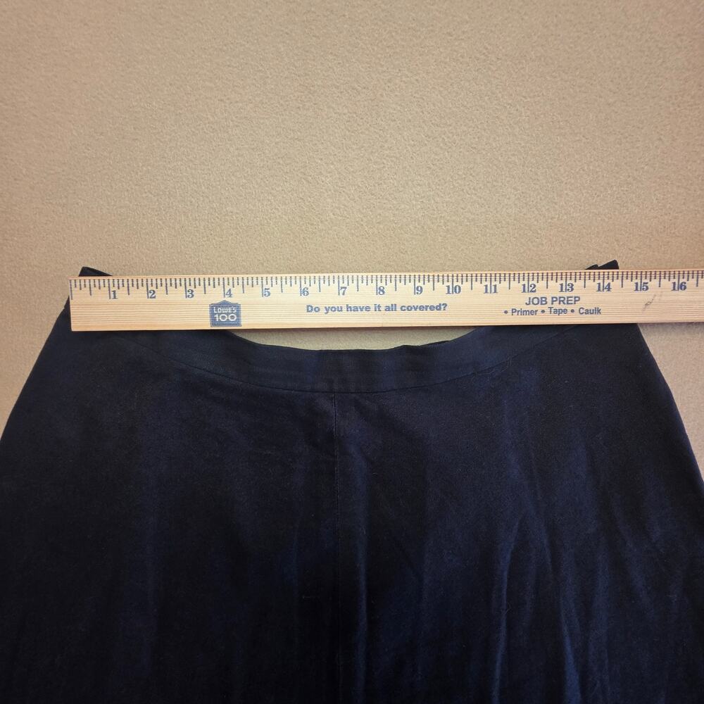 Lauren Ralph Lauren Linen Cotton Blend Black Eyelet Skirt Sz 10 - Picture 6 of 8